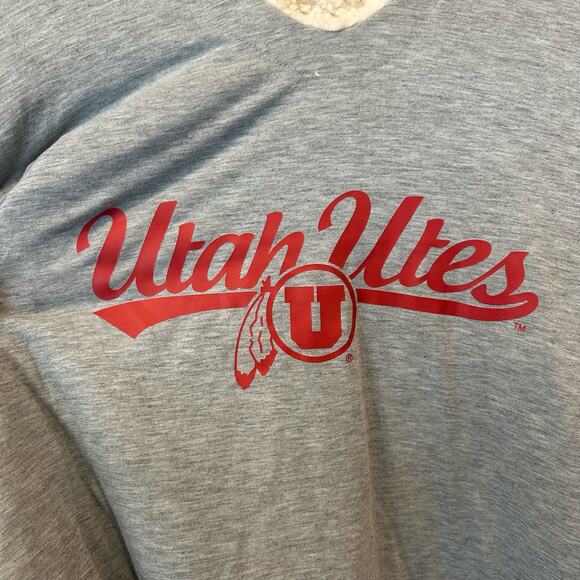 Utah Utes NCAA Reversible Big Logo Hoodeez University of Utah Fan Gear Comfy - Picture 13 of 13